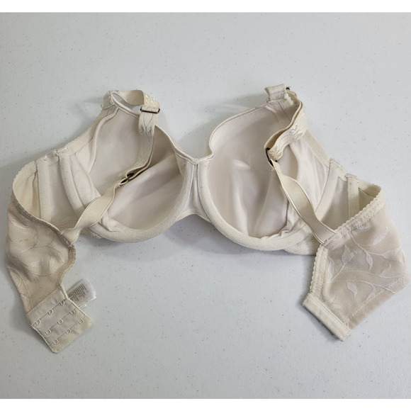 Fayreform Profile Perfect Beige Full Coverage Underwire T-Shirt Bra Size 34DD - Picture 4 of 11